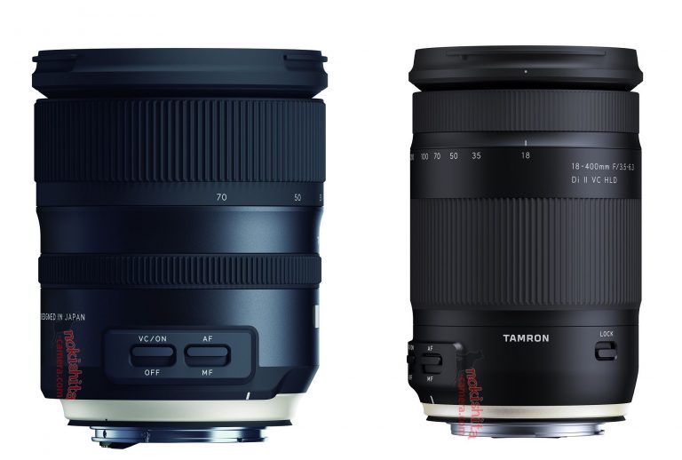 Tamron 24-70mm f/2.8 G2 & 18-400mm f/3.5-6.3 Di II VC HLD Lenses Specs, Price !