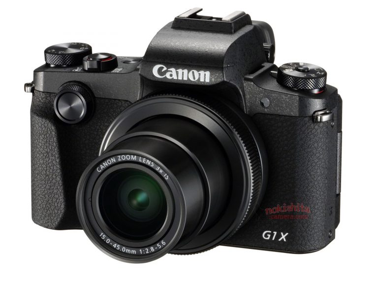 First Images of Canon PowerShot G1 X Mark III